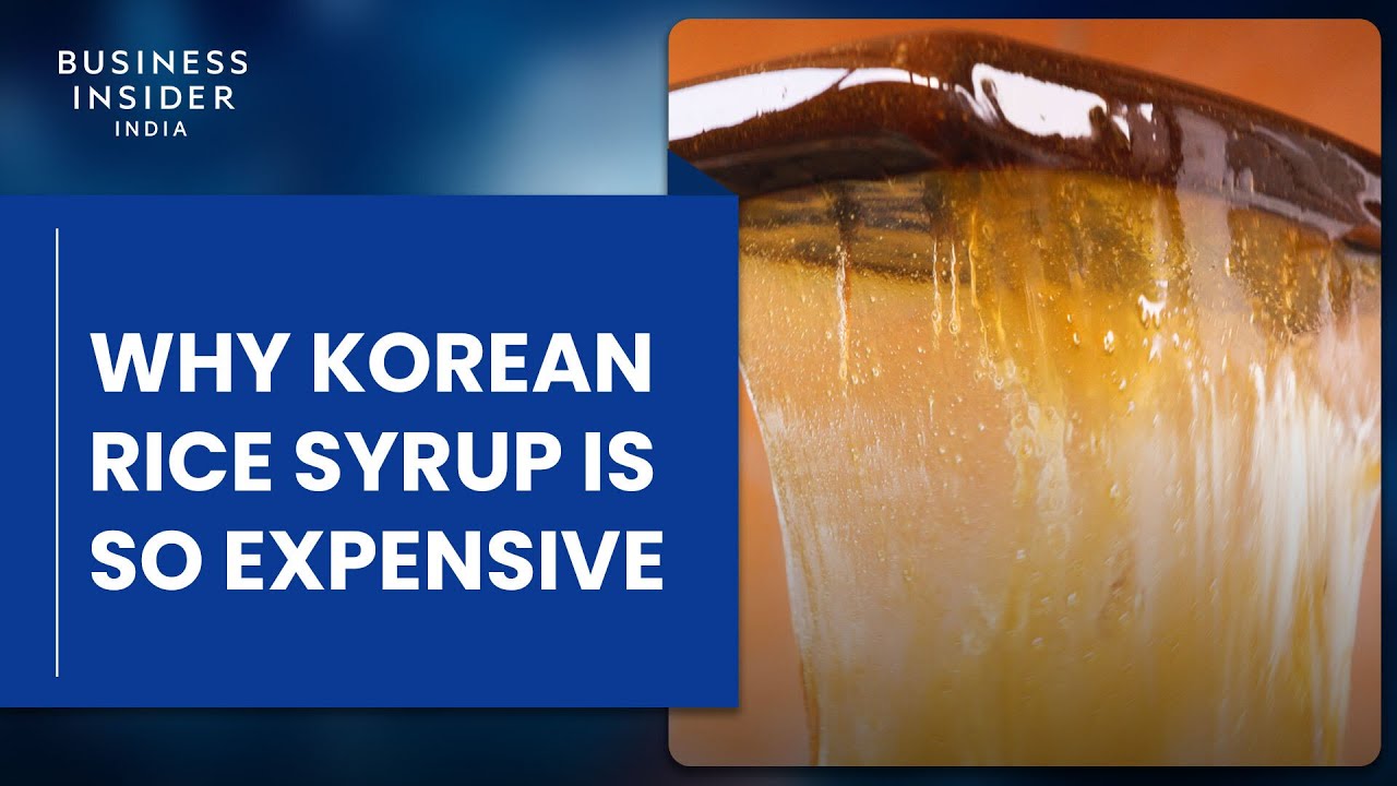 Why Korean Rice Syrup Is So Expensive