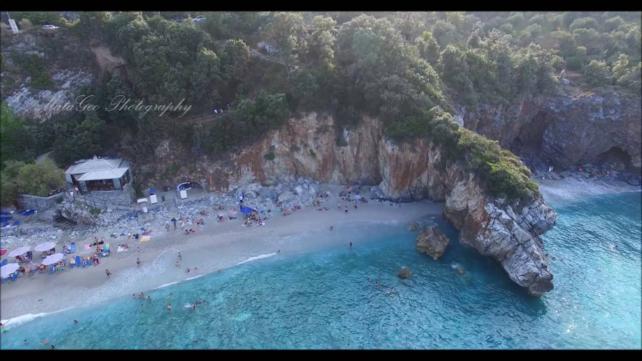 Pelion-Milopotamos beach Aerial view (drone) | MataGeo Photography