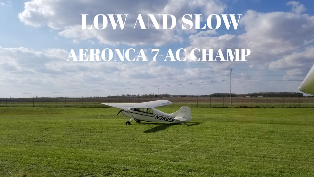 Низкий и медленный Aeronca Champ
