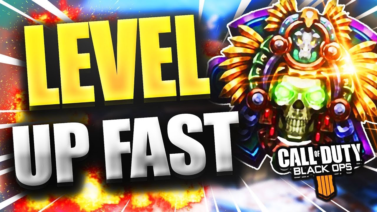 How To Level Up Fast BO4 (How to rank up fast in Black Ops 4)
