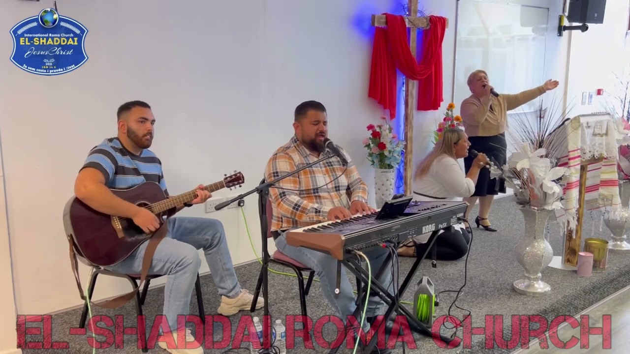 Yahweh Rafa Elohim (chvála) El-Shaddai Roma Church júl 2023