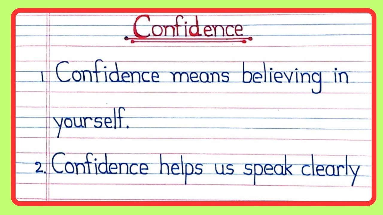 Confidence for Kids | How to Build Self Confidence in Students | Motivational Learning Video for kid