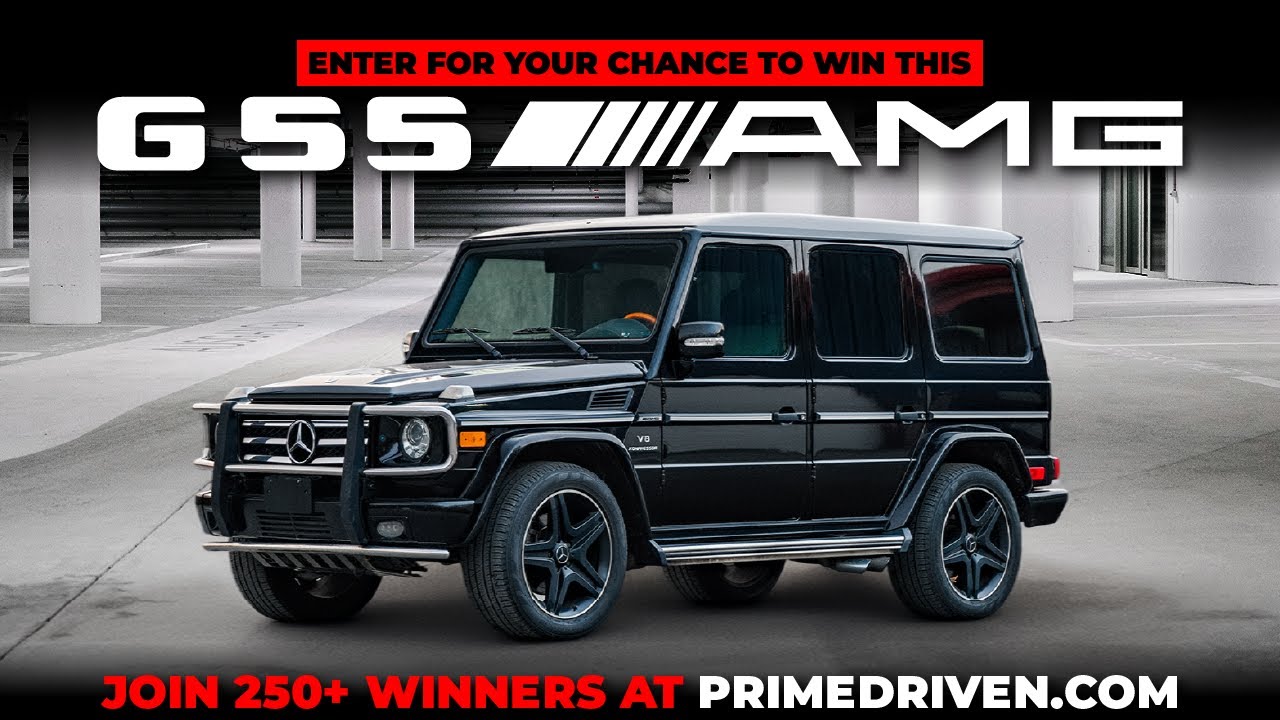 Santa Drives AMG 🎅!  2011 Supercharged G55 Giveaway. Your Christmas Present Just Got Supercharged !