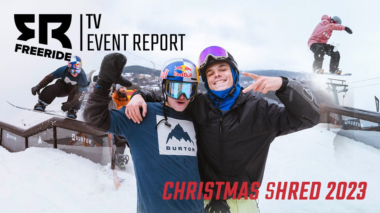 BURTON FREESTYLE AREA - CHRISTMAS SHRED 2023 /// FREERIDETV