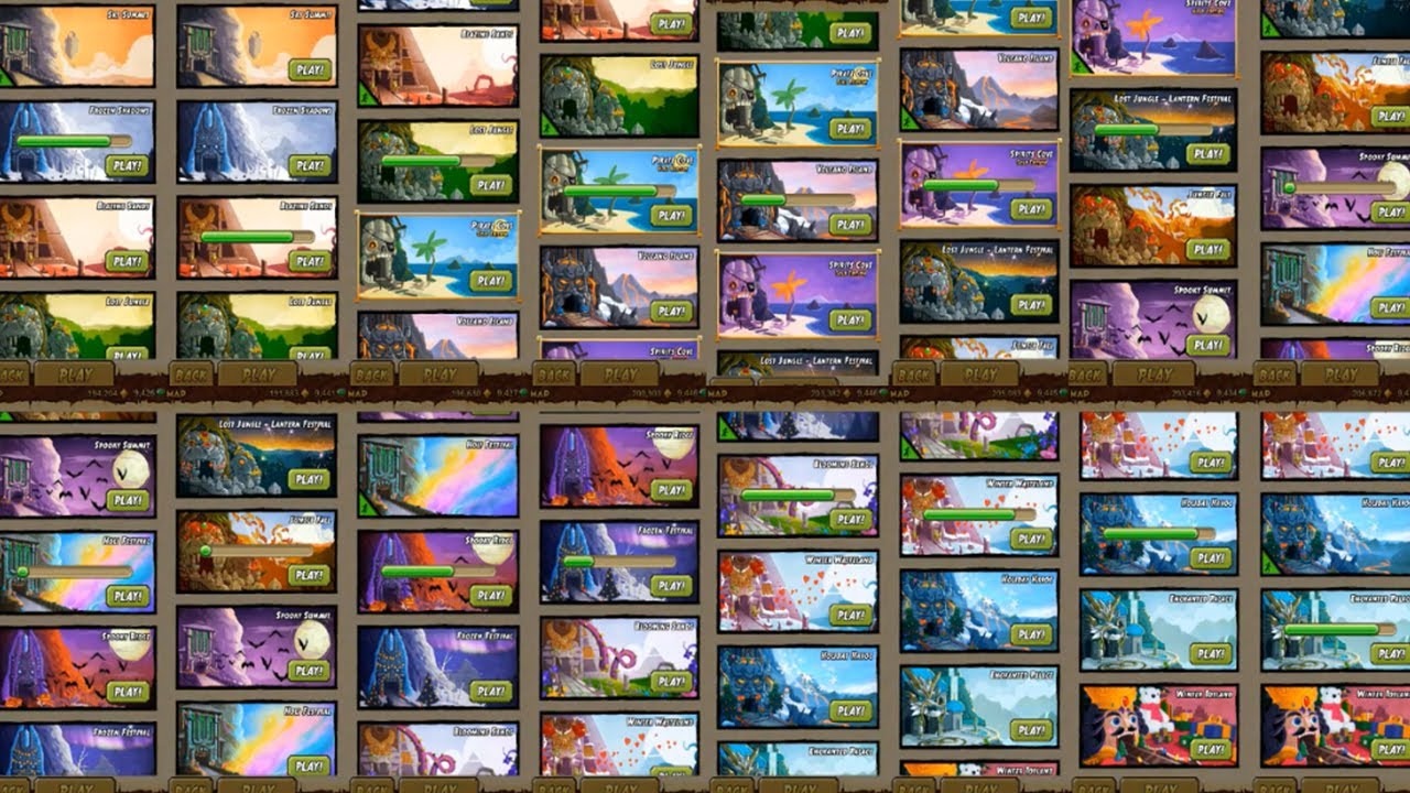 Volcano Island Temple Run 2 VS Temple Run 2 Holiday Havoc