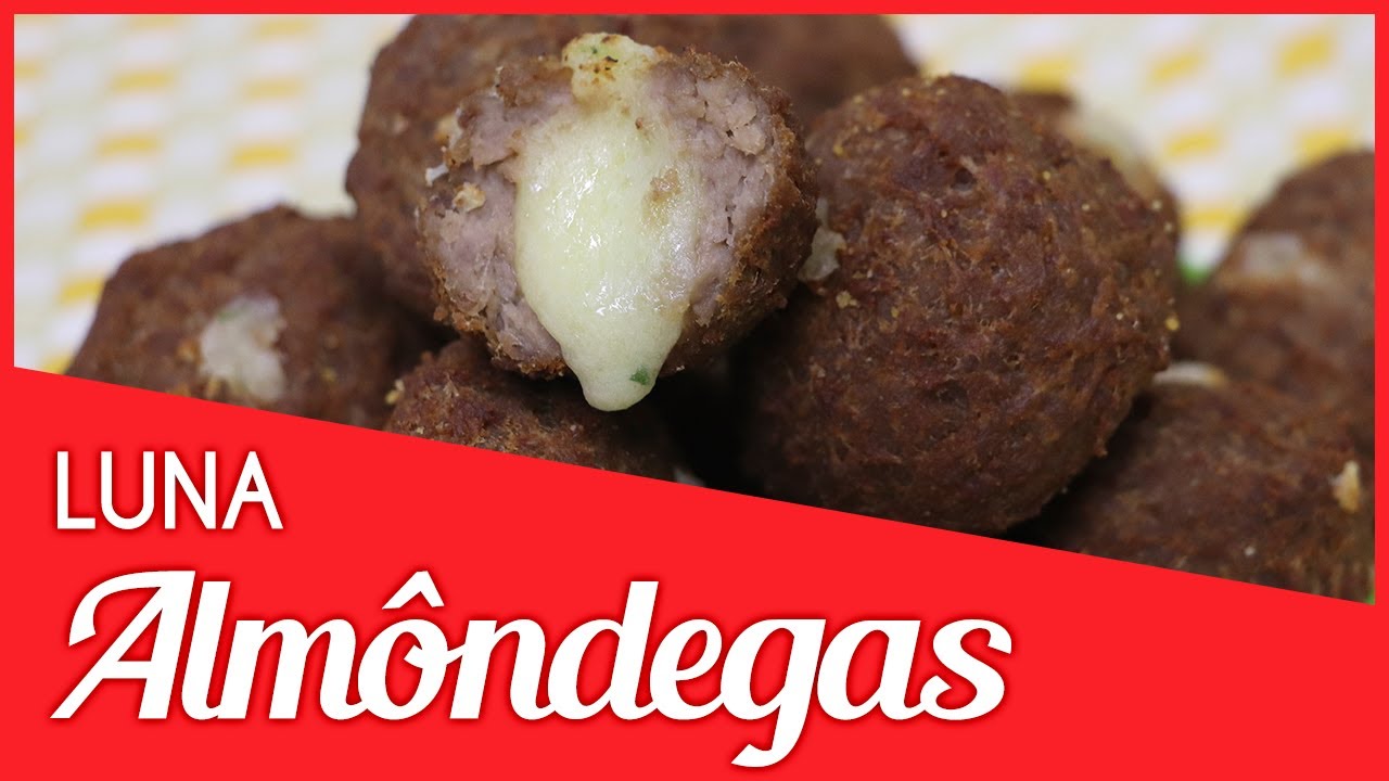 ALMÔNDEGAS na Máquina de Salgados LUNA | BRALYX