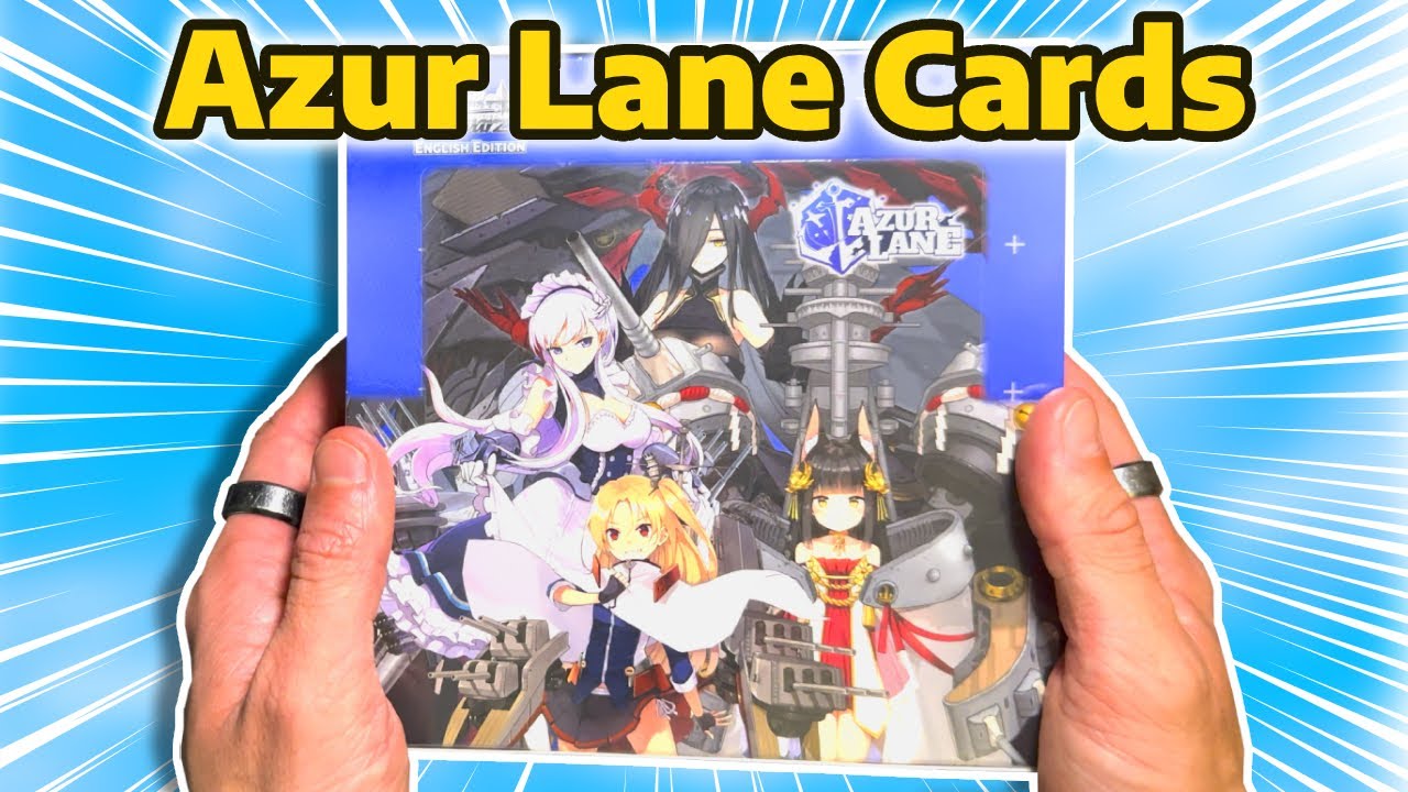 Weiss Schwarz - Azur Lane Reprint Booster Box Opening!