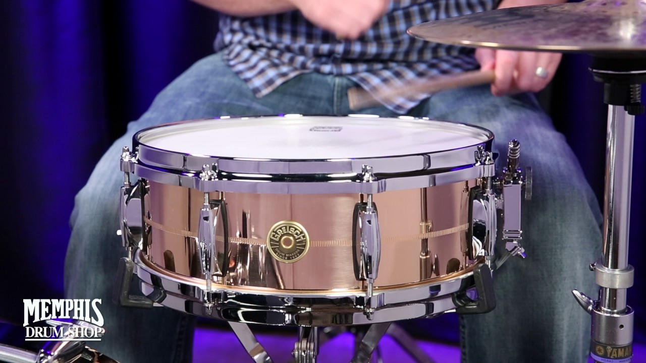 Gretsch 14x5 USA Custom Bronze Snare Drum