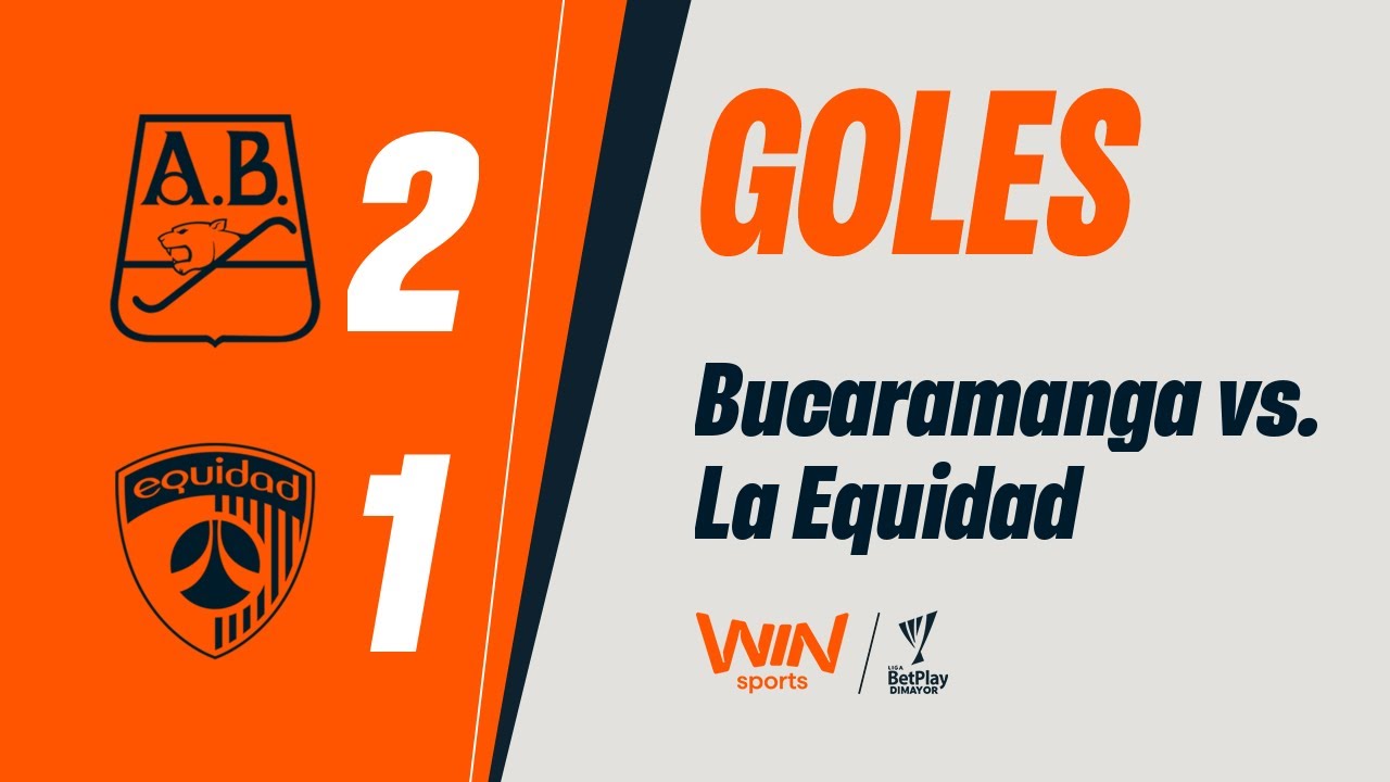 Bucaramanga vs. La Equidad (goles) | Liga BetPlay Dimayor 2025-2 | Fecha 19