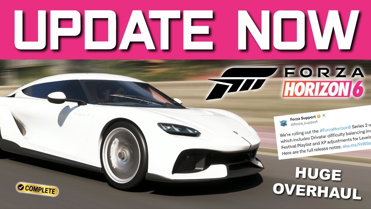Forza Horizon 6 UPDATE 2 (HUGE CHANGES)