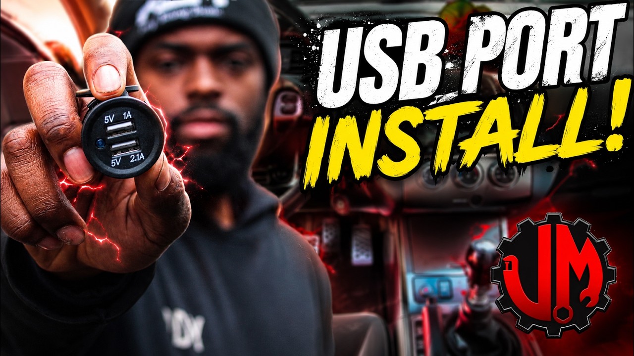 Как заменить прикуриватель на USB-порт