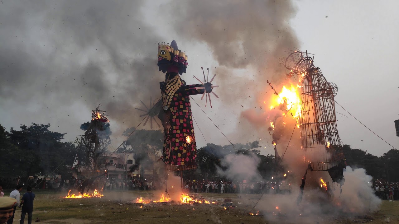 Ravan Dahan Dussehera Ground (Yamunanagar) 08.10.2019