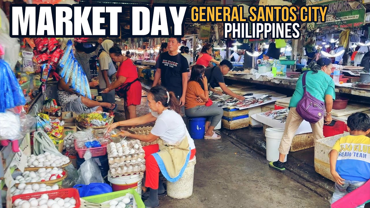 MARKET TOUR in GENERAL SANTOS CITY, SOUTH COTABATO, MINDANAO PHILIPPINES [4k]
