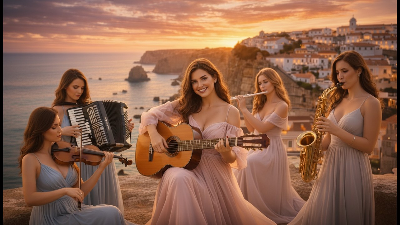 When Flamenco Meets Portugal 🔥 | Stunning Guitar & Coastal Views