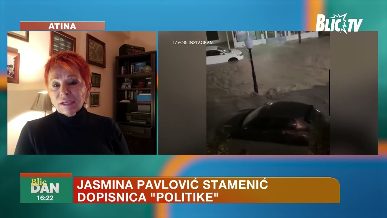 Tri osobe POGINULE U POPLAVAMA u Grčkoj: Nevreme pokosilo RODOS I HALKIDIKI | BLIC DAN