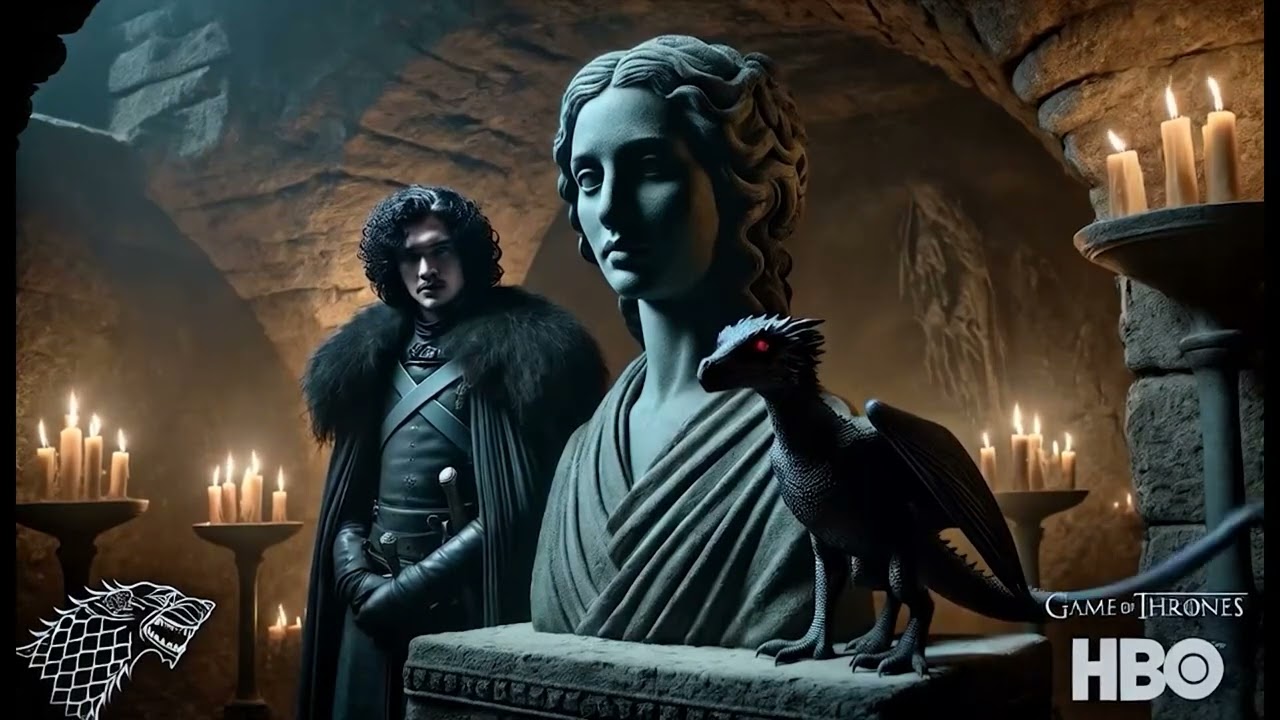 What If Jon Snow Freed a Secret Dragon Under Winterfell?