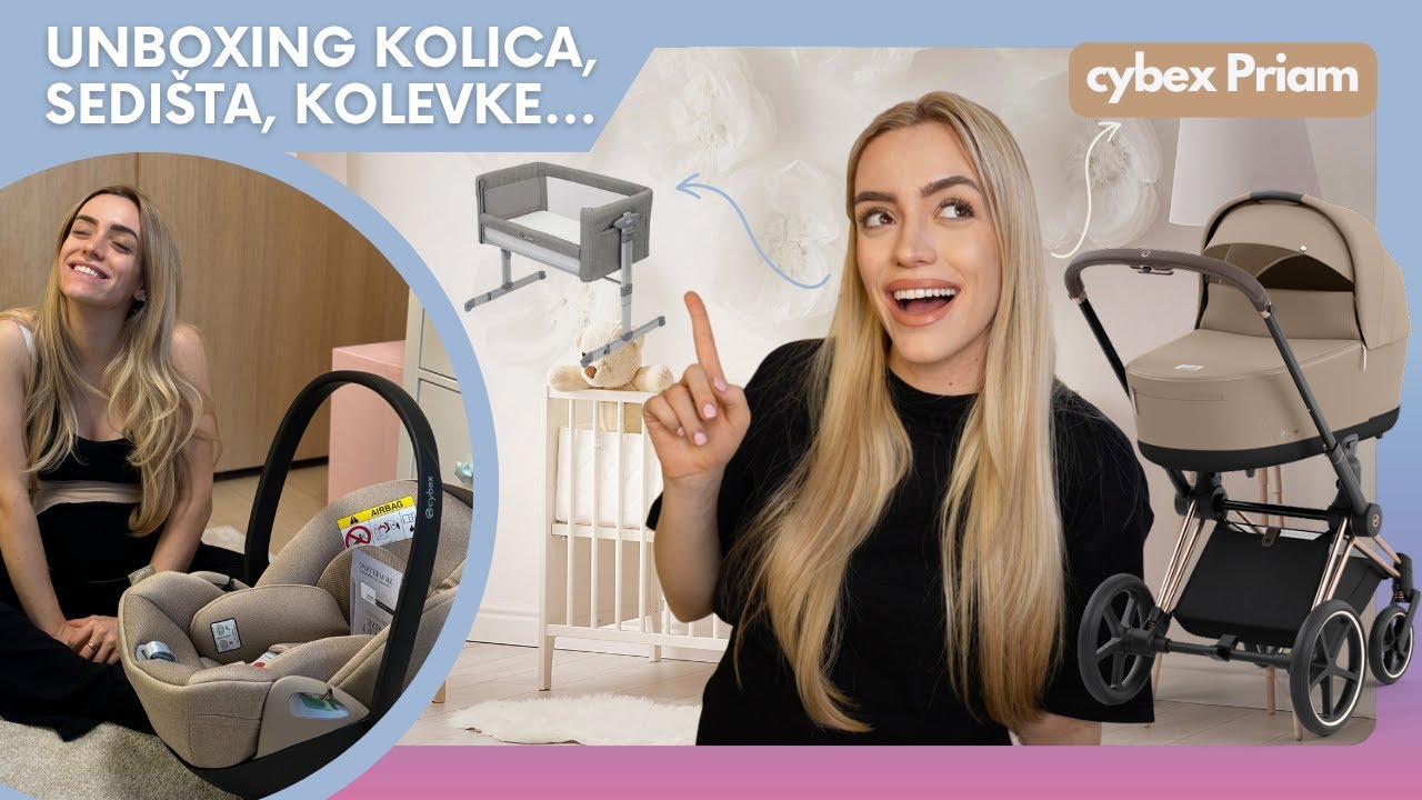 Kupovina kolica, sedišta i kolevke | Baby haul 🐣