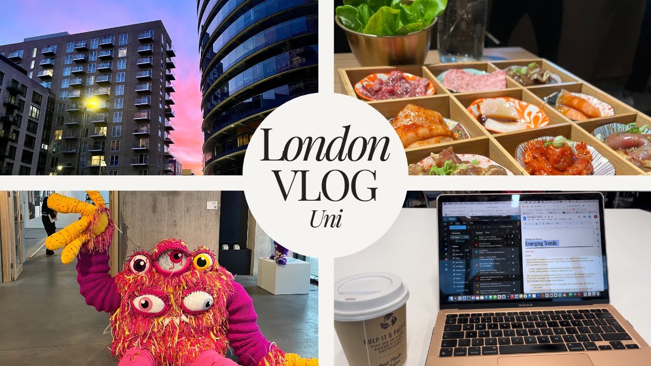 london uni vlog | fashion content student | ual | moving