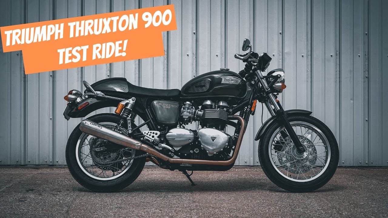 2014 Triumph Thruxton 900 Test Ride!