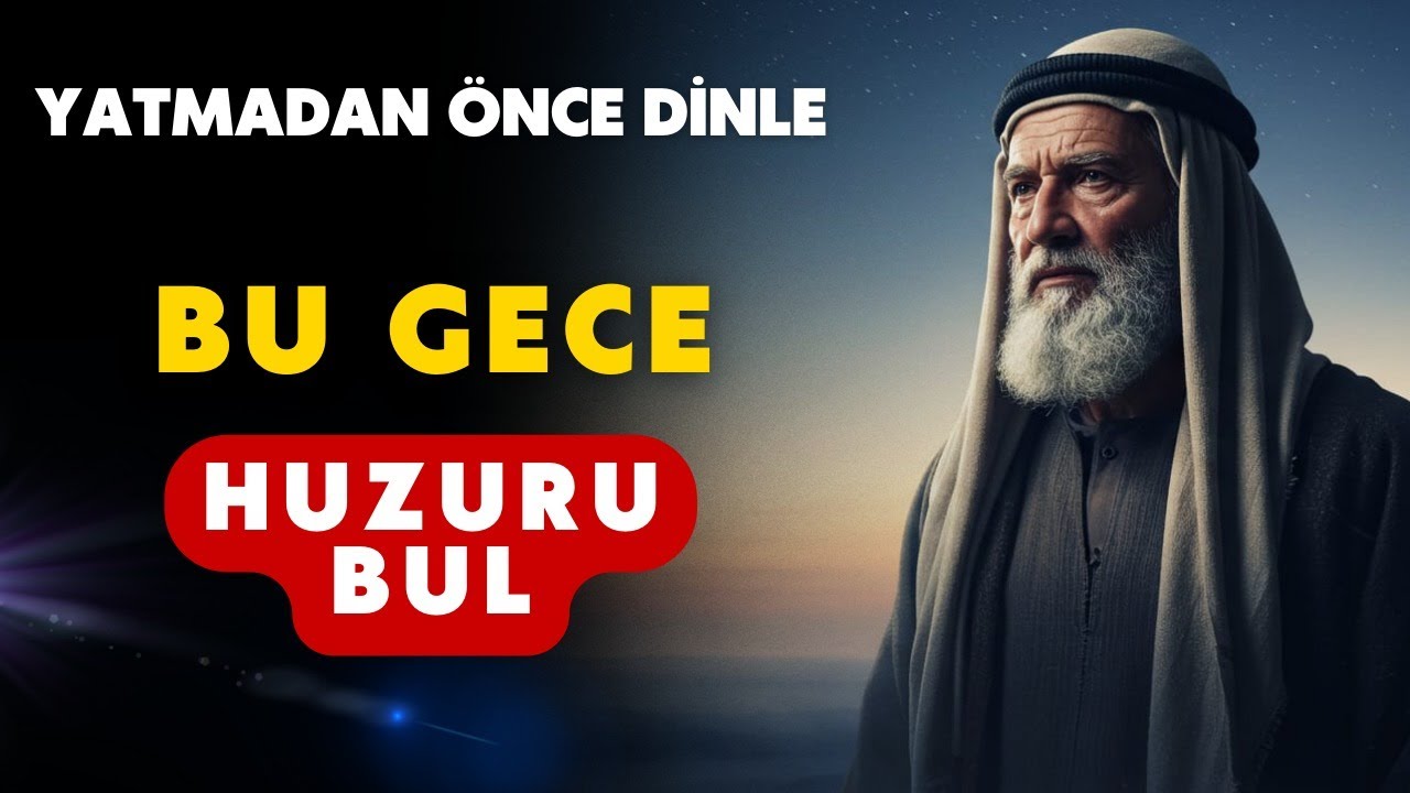 Uyumadan Önce Dinle: Gecenin Karanlığında İlahi Işık!