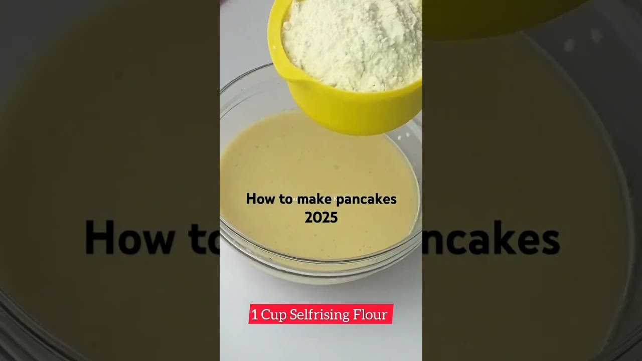 How to make pancakes in 2025 🔥.            #howtomakepancakes #2025 #foryou