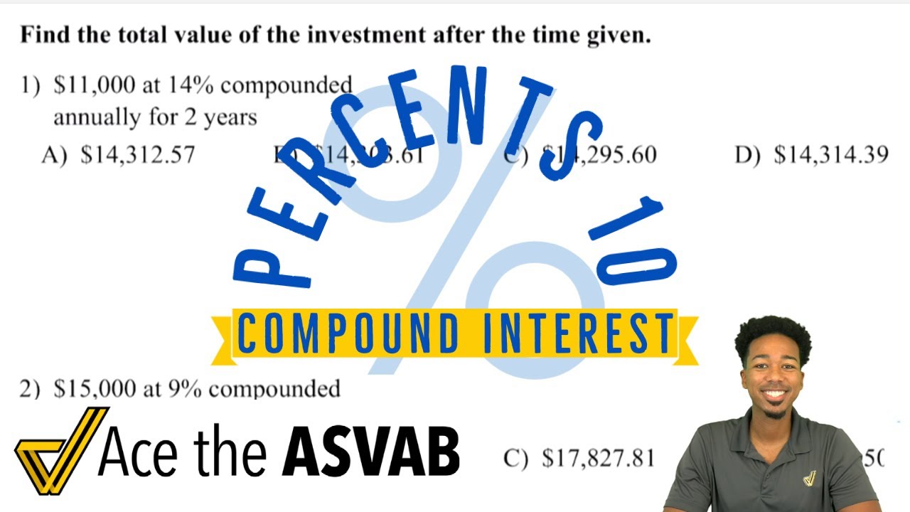 ASVAB Math — Как рассчитать сложный процент