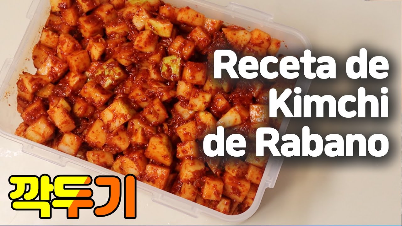 como hacer kimchi de rabano, comida fermentada recetas -comida saludable recetas