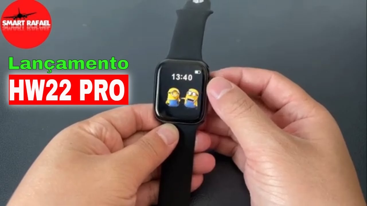 Hw22 PRO❗ Smartwatch lan&ccedil;amento - Tela GIGANTE e MUITA BATERIA