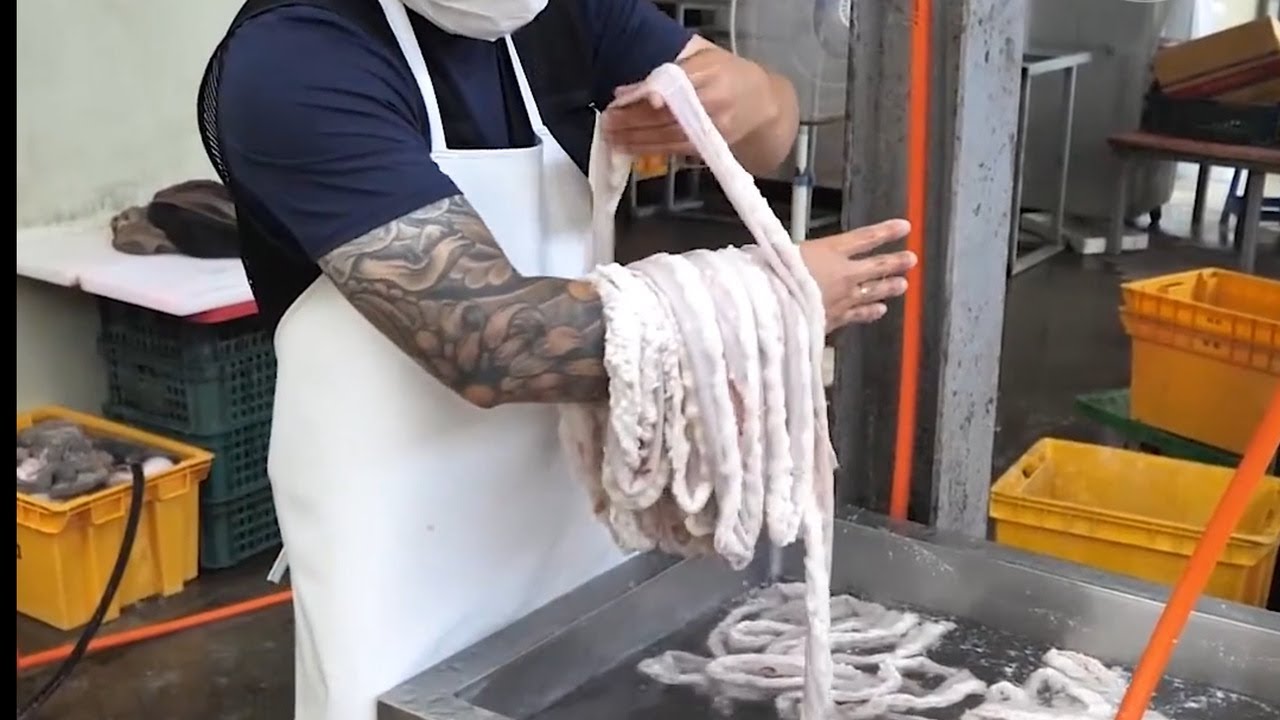 Korean food Beef intestine - Korean street food #streetfood #food #streetstylerecipes