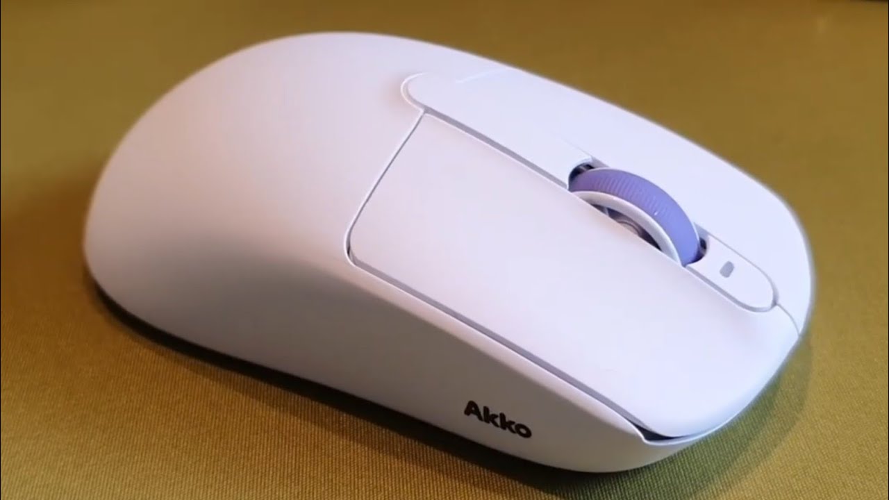 Mouse gamer Custo benefício, excelente para mãos pequenas - Review @akkogear  Dash Max