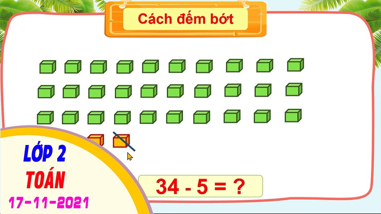 TOÁN Lớp 2 | 17-11-2021 | Truyền Hình Đồng Nai