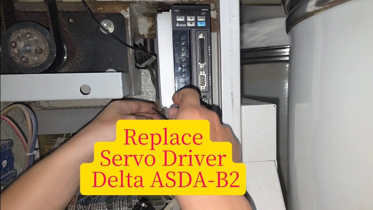 Replace Servo Driver Delta ASDA-B2 #share #fix #repair #replace #guide #servo #driver #delta #tips