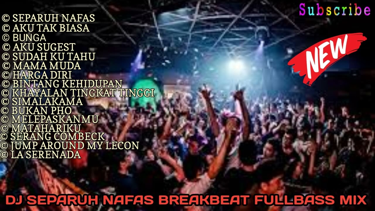 DJ Separuh nafas x Aku tak biasa Alda Risma &radic; BREAKBEAT FULLBASS MIX KENCENG TERUS