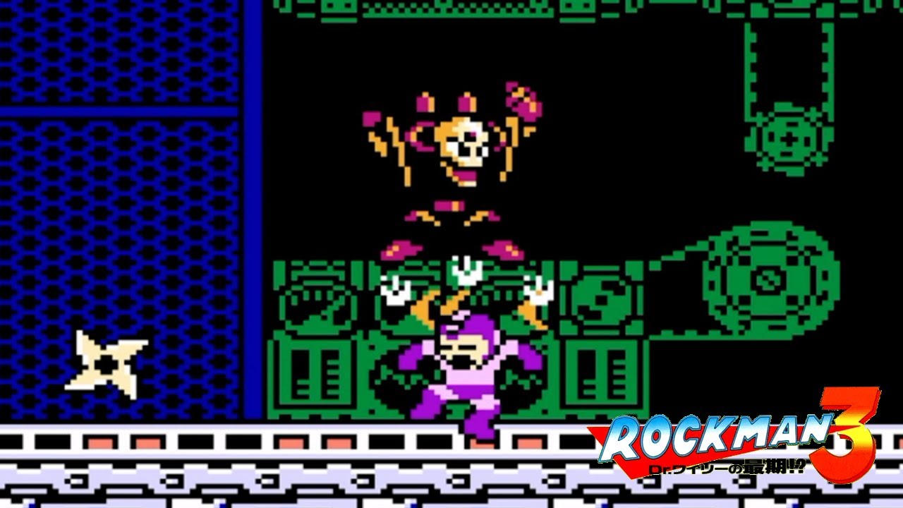 【ロックマン3】#3 前作のボスキャラを出してくるとはワイリーはわかってるね【おうる】