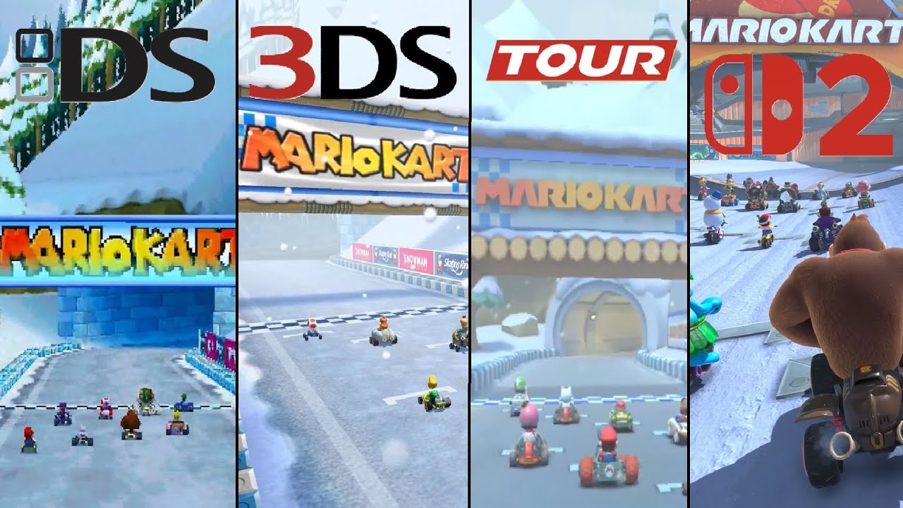 DK Pass Evolution | Mario Kart Remake Tracks #mariokart  #mario #nintendo #nintendoswitch