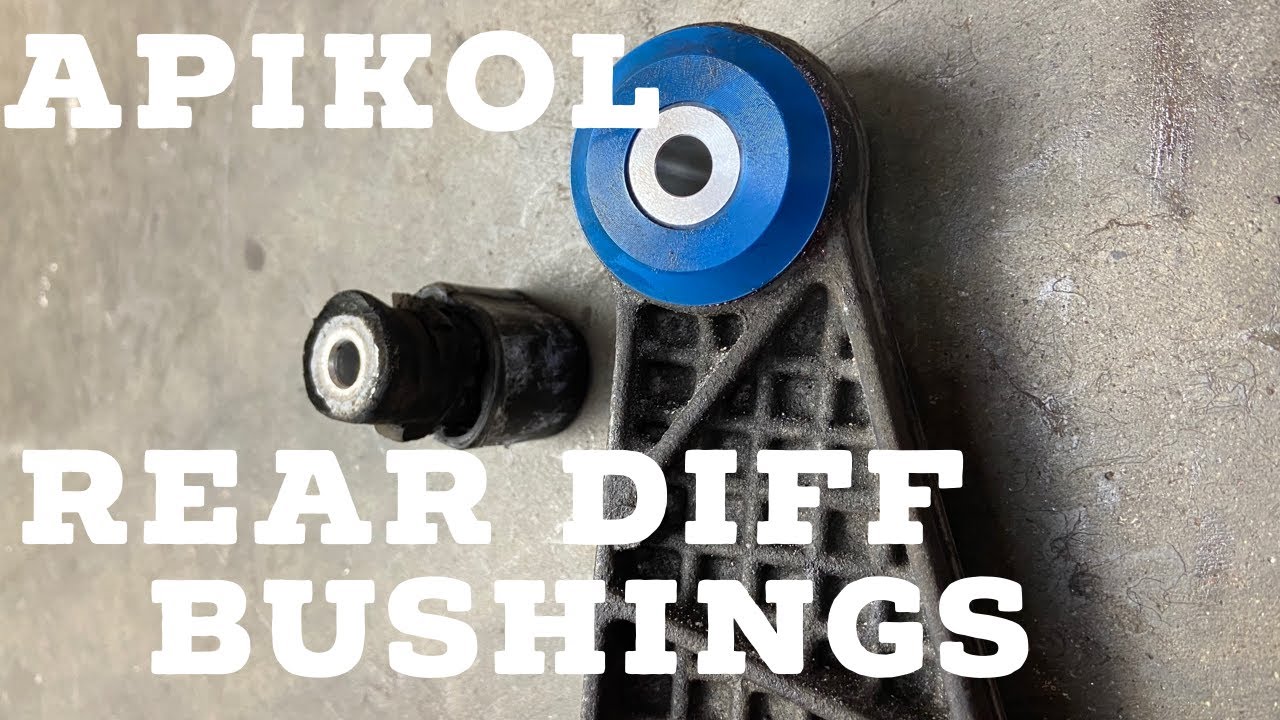 B5 S4 Apikol Rear Differential Bushing Install
