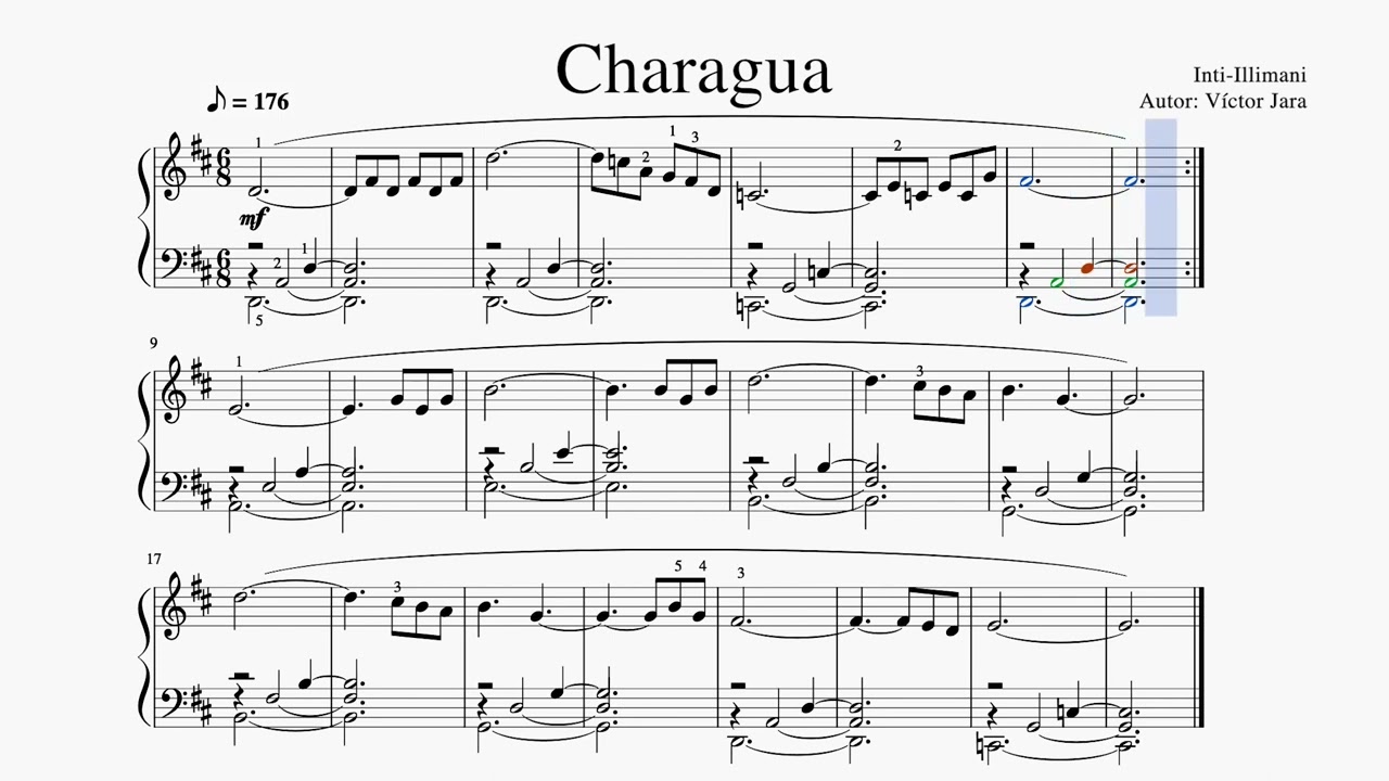 Charagua - Ejercicio 51 - PiPoChi - Piano Popular Chileno