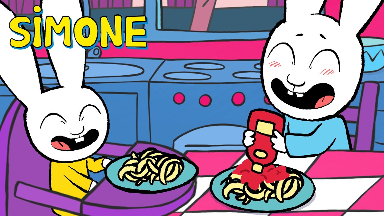 🍝 Risate con la baby sitter & puzzette di ketchup! 🤣🌟 Simone | Episodi Completi Stagioni 1+4 | 1 ora