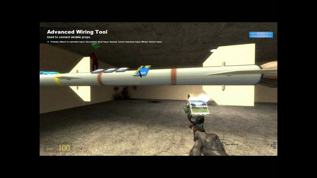 Garry's mod : Tutorial FR | Wire Missile auto guider basique
