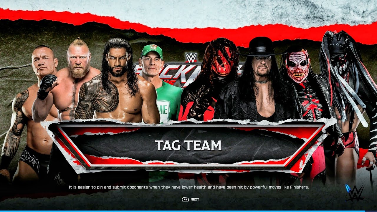 Reigns, Cena, Lesnar & Orton Vs Undertaker, Kane, The Fiend & Demon Balor-Tag Team Elimination Match