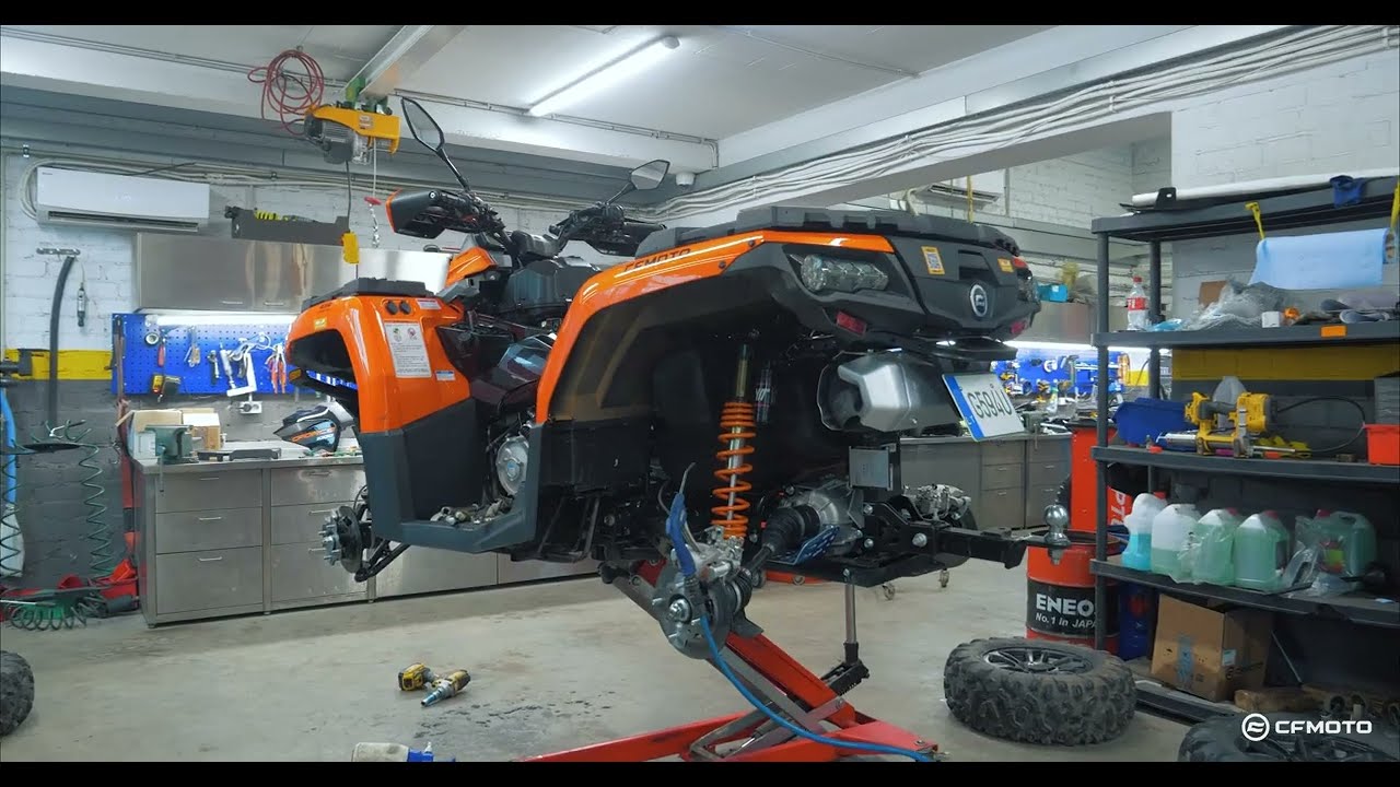 Keturračio techninis aptarnavimas - CFMOTO Lietuva