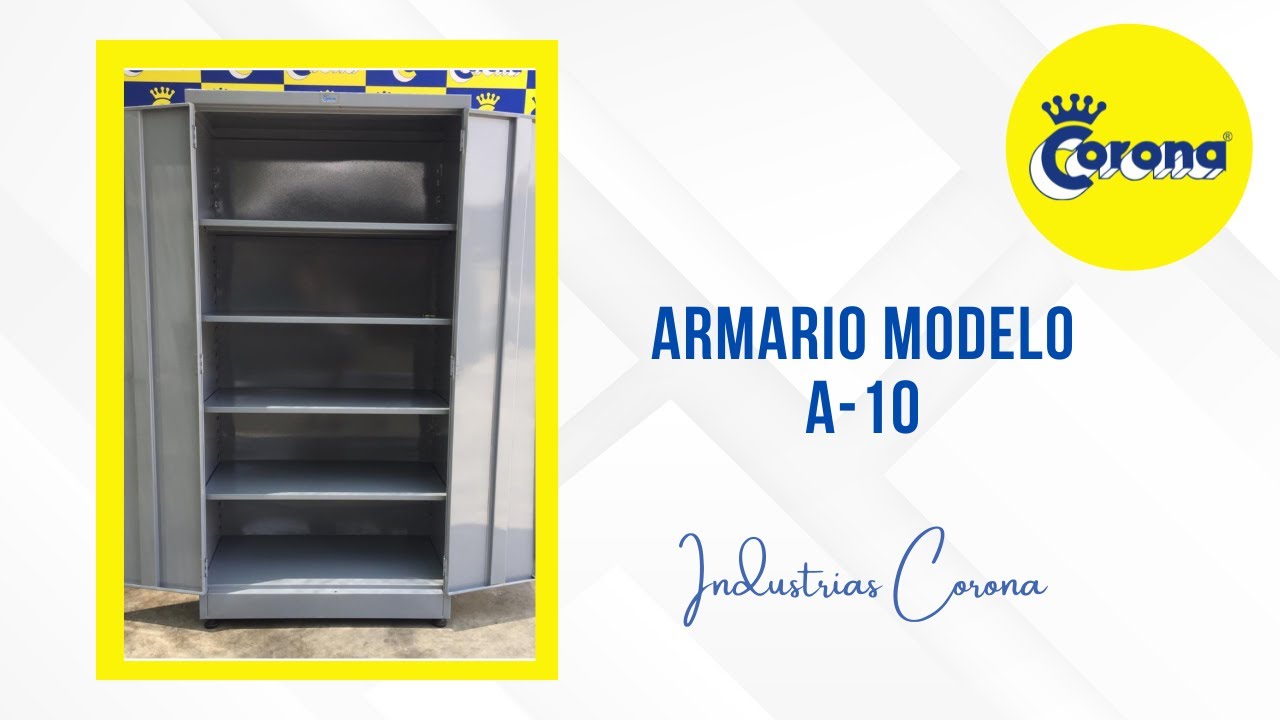 Armario met&aacute;lico modelo A-10 - Industrias Corona