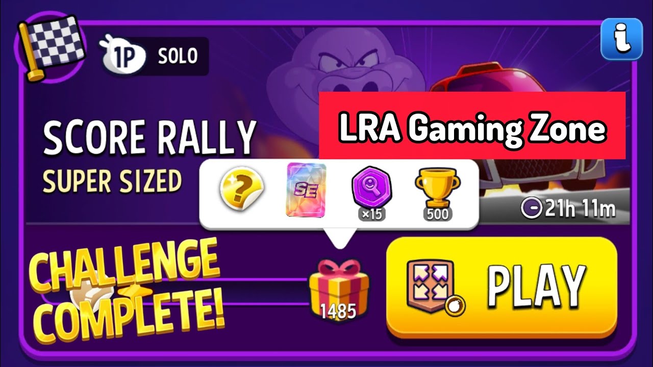 Match Masters Score Rally Super Sized Bombs Away Solo Challenge 1485 Score | LRA Gaming Zone