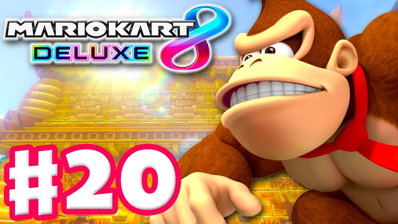 Donkey Kong! Banana Cup! 150cc Tournament! - Mario Kart 8 Deluxe - Gameplay Walkthrough Part 20