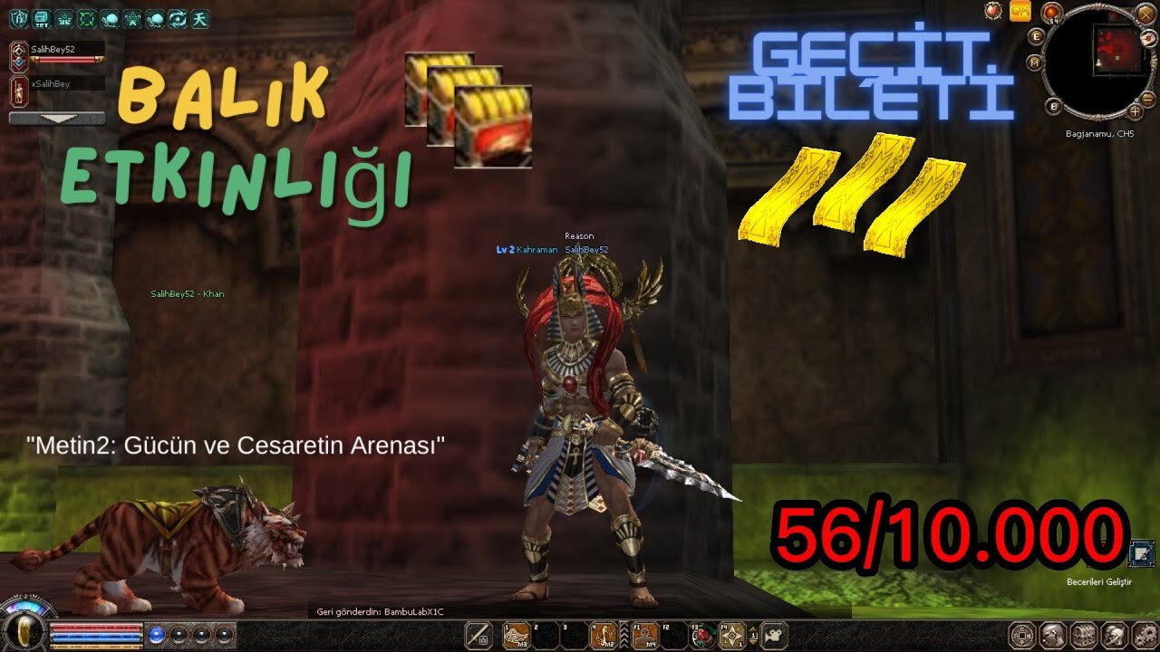HİDRA DÖNÜYORUZ ARTIK ! HER BÖLÜM ENİGMA TAPINAĞI ! PART 2 #bagjanamu #metin2 #metin2tr (56-10.000)