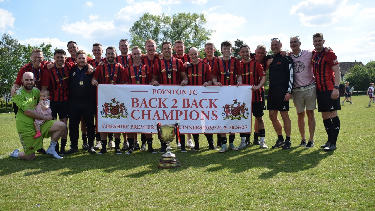 Poynton Football Club First Team all the captured goals in the 2024-25 season