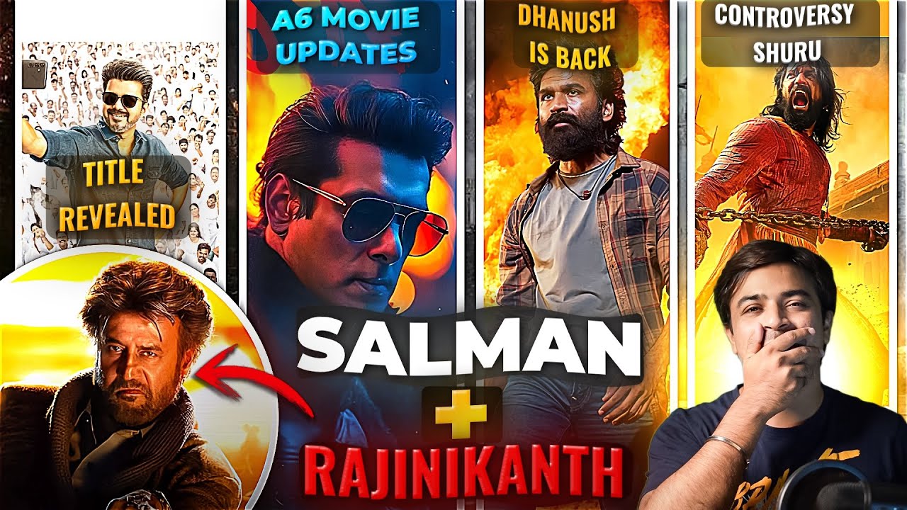 Salman Khan And Rajinikanth Together In Atlee's A6 Movie, Biggest Collaboration In History
