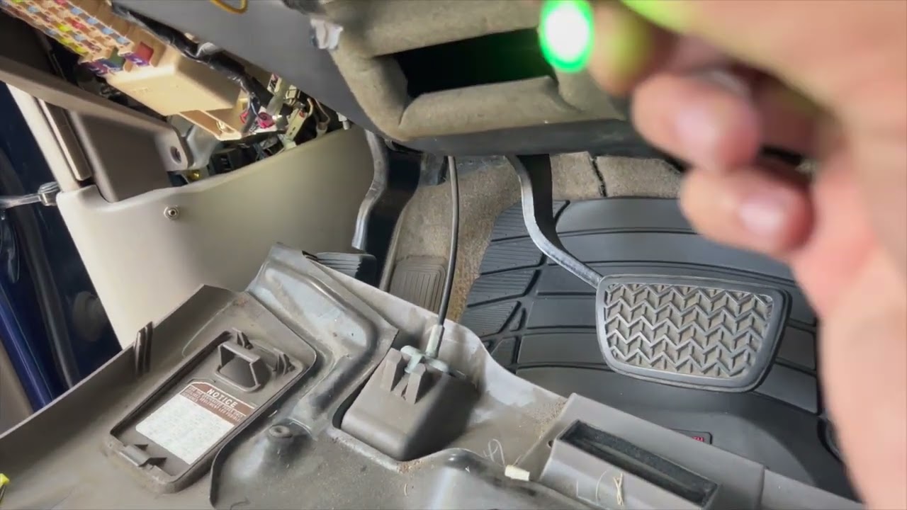 2006 tundra led footwell light and ignition key ring light