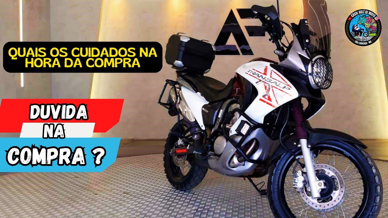 Quais os cuidados na hora da compra da Transalp 700 - CASAL RESPONDE