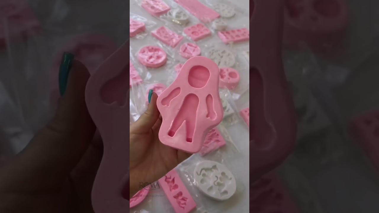 Moldes de silicone para biscuit diversos modelos